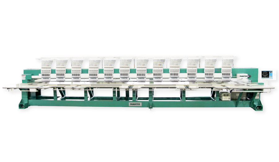 Bordadora de 12 cabezales